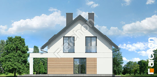 Бочний фасад Будинок в мандевілі 3