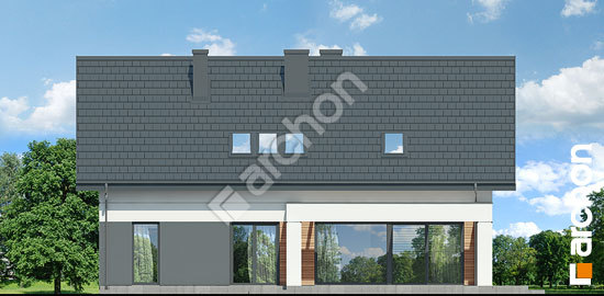 Дворовий фасад Будинок в мандевілі 3