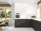 Проект дома ARCHON+ Дом в рододендронах 11 вер.3 визуализация кухни 1 вид 2