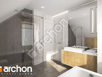 Проект дома ARCHON+ Дом в рододендронах 11 вер.3 визуализация ванной (визуализация 3 вид 3)