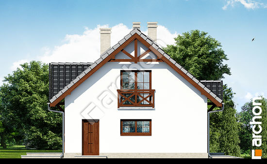 Бочний фасад Будинок в брусниці 3 вер.2