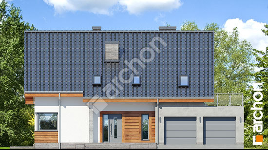 Передній фасад Будинок в гейджею 2 (Г2)