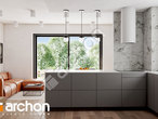 Проект дома ARCHON+ Дом под гинко 10 (Б) визуализация кухни 1 вид 1