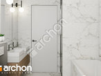 Проект будинку ARCHON+ Будинок під гінко 10 (Б) візуалізація ванни (візуалізація 3 від 3)