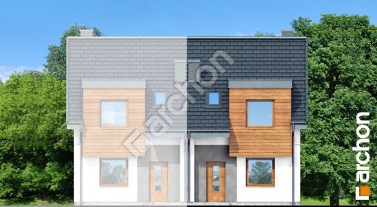 Передній фасад Будинок під гінко 10 (Б)