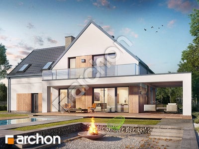 Проєкт будинку ARCHON+ Будинок в аморфах (Г2) 