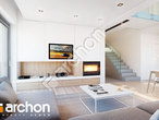 Проект будинку ARCHON+ Будинок в аморфах (Г2) денна зона (візуалізація 1 від 3)