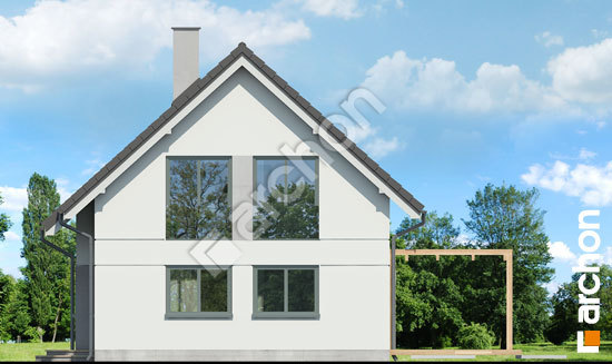 Боковой фасад Дом в хлорофитуме ВИЭ