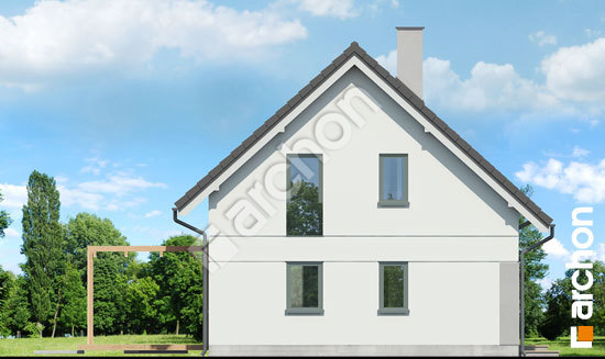 Боковой фасад Дом в хлорофитуме ВИЭ