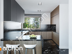 Проект дома ARCHON+ Вилла Оливия 3 (Г2) визуализация кухни 1 вид 1