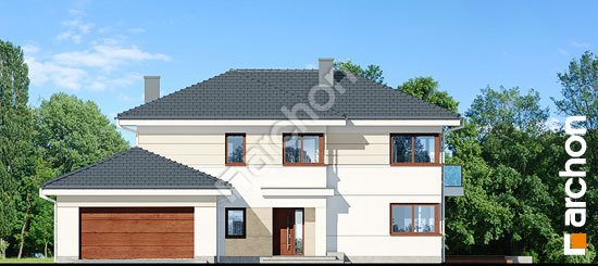 Передний фасад Вилла Оливия 3 (Г2)