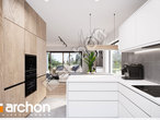 Проект будинку ARCHON+ Будинок у вівсянниці 10 візуалізація кухні 1 від 4