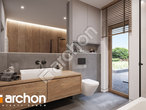 Проект будинку ARCHON+ Будинок у вівсянниці 10 візуалізація ванни (візуалізація 3 від 1)
