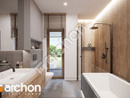 Проект будинку ARCHON+ Будинок у вівсянниці 10 візуалізація ванни (візуалізація 3 від 2)