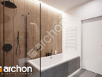 Проект будинку ARCHON+ Будинок у вівсянниці 10 візуалізація ванни (візуалізація 3 від 3)
