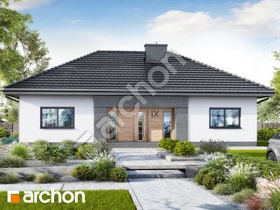 Проект дома ARCHON+ Дом в овсянницах 10 