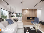 Проект будинку ARCHON+ Будинок у вівсянниці 10 денна зона (візуалізація 1 від 6)