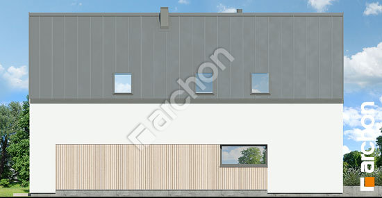 Боковой фасад Дом в папаверах (А)