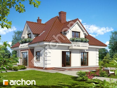 Проект будинку ARCHON+ Будинок в орхідеях (П) вер. 2 Вид 2