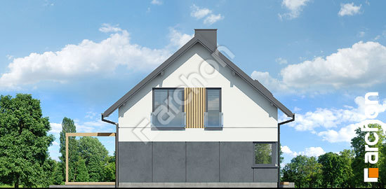 Бочний фасад Будинок під сосною 3