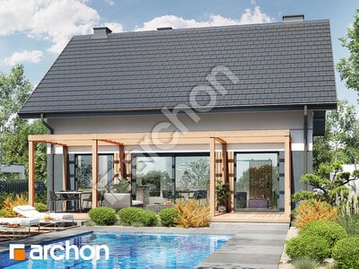 Проект дома ARCHON+ Дом под сосной 3 