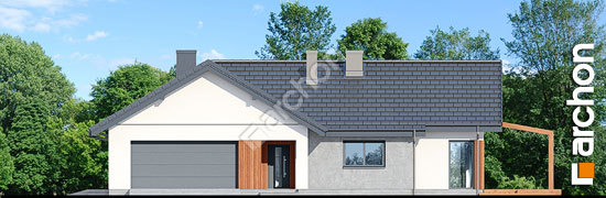 Передний фасад Дом в грандаросах (Г2) 