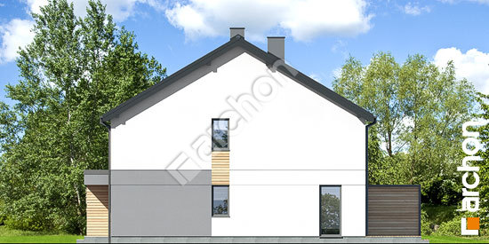 Боковой фасад Дом в ривиях 6 (ГБ)