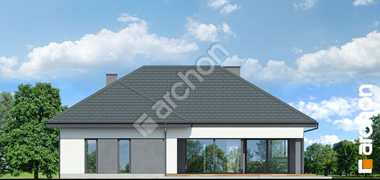 Дворовой фасад Дом в подснежниках 4 (Г2)