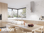 Проект будинку ARCHON+ Будинок в підсніжниках 4 (Г2) візуалізація кухні 1 від 2