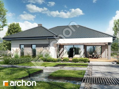 Проєкт будинку ARCHON+ Будинок в підсніжниках 4 (Г2) 