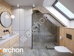 Проект будинку ARCHON+ Будинок в яблонках 22 візуалізація ванни (візуалізація 3 від 2)