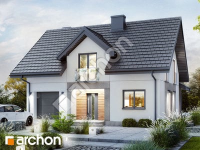 Проект дома ARCHON+ Дом в яблонках 22 