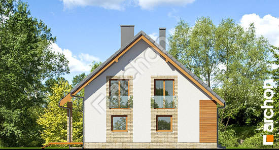 Бочний фасад Будинок в айдаредах 5 (А)