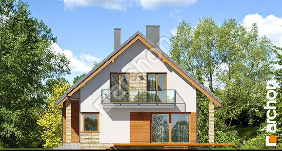 Боковой фасад Дом в айдаредах 5 (А)