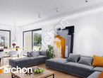 Проект дома ARCHON+ Дом в айдаредах 5 (А) дневная зона (визуализация 1 вид 2)
