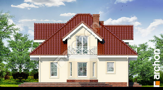 Боковой фасад Дом в нектаринах вер.2