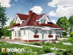Проект дома ARCHON+ Дом в нектаринах вер.2 