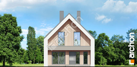 Передній фасад Будинок у папаверах 2 (ВЕ)