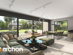 Проект будинку ARCHON+ Будинок у папаверах 2 (ВЕ) денна зона (візуалізація 1 від 4)