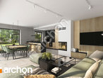 Проект будинку ARCHON+ Будинок у папаверах 2 (ВЕ) денна зона (візуалізація 1 від 5)