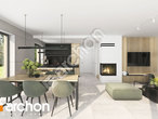 Проект будинку ARCHON+ Будинок у папаверах 2 (ВЕ) денна зона (візуалізація 1 від 7)