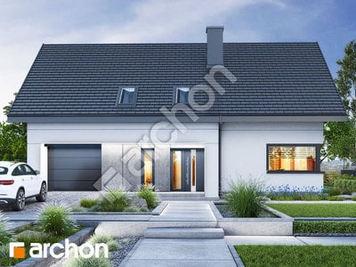 Проект дома ARCHON+ Дом в коммифорах 5 