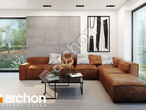 Проект дома ARCHON+ Дом в ирисе (А) дневная зона (визуализация 1 вид 5)