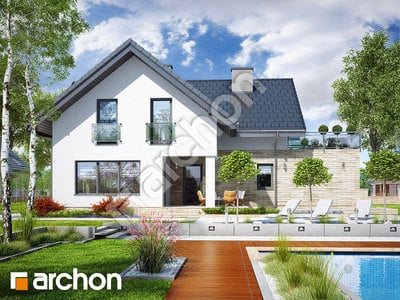 Проект будинку ARCHON+ Будинок в лауренціях Вид 2