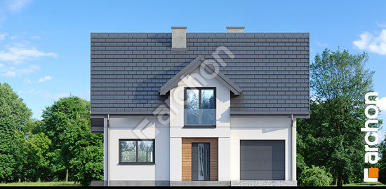 Передній фасад Будинок в люцерні 8