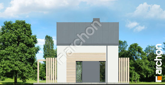 Бочний фасад Літній будиночок в голокупнику 2 вер.2