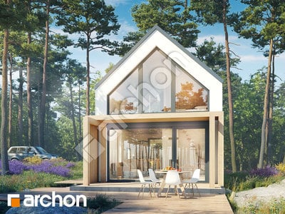 Проєкт будинку ARCHON+ Літній будиночок в голокупнику 2 вер.2 