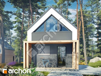 Проект дома ARCHON+ Летний домик в голокучнике 2 вер.2 Вид 2
