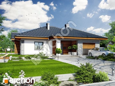 Проект дома ARCHON+ Дом в лобо вер.2 