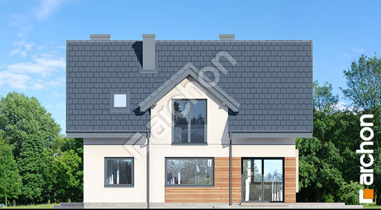 Дворовий фасад Будинок в смарагдах